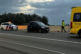 Aanrijding op A9 richting Rottepolderplein