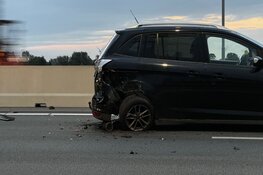Aanrijding op A9 richting Rottepolderplein