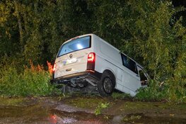 Beschonken automobilist aangehouden na eenzijdig ongeval