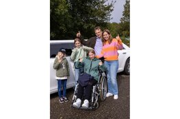 Emily (13) en haar gezin uit Hoofddorp beleefde zaterdag 28 september een spectaculaire Opkikkerdag vol verrassingen