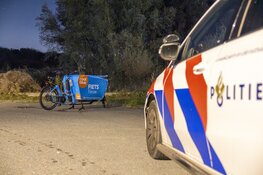 CoolBlue bakfiets vernield in de Haarlemse Waarderpolder