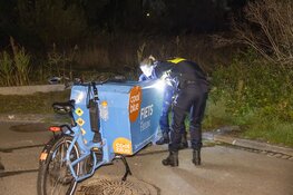 CoolBlue bakfiets vernield in de Haarlemse Waarderpolder