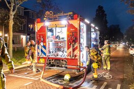 Brand in wasserette in Haarlem