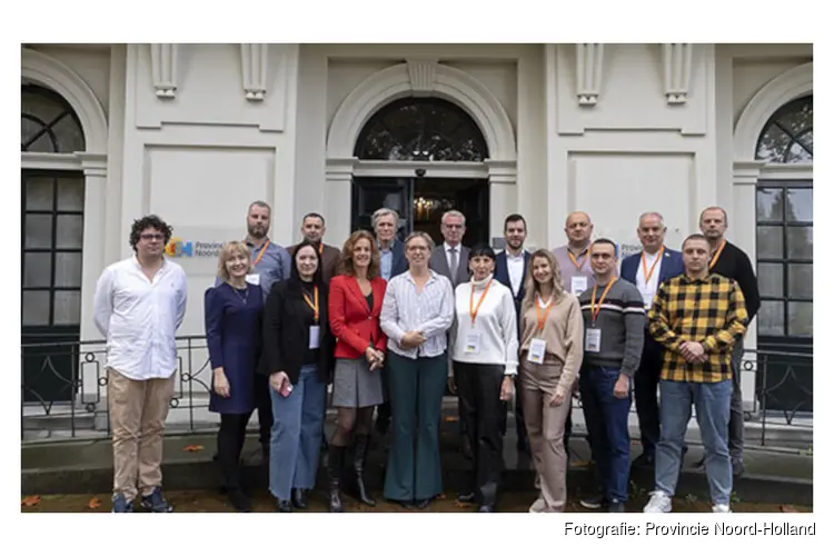 Oekraïense delegatie bezoekt Noord-Holland voor kennisuitwisseling over energiestrategie