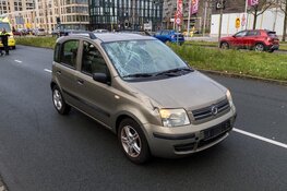 Ongeluk op Europaweg in Haarlem