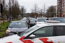 Ongeluk op Europaweg in Haarlem