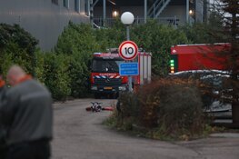 Brand in bedrijf aan Kousenmakersweg in Haarlem