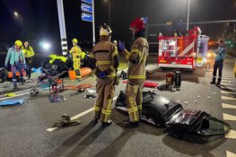 Drie zwaargewonden door ernstig ongeval op kruising Lijnden