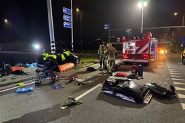 Drie zwaargewonden door ernstig ongeval op kruising Lijnden