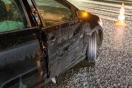 Ongevallen en slippartijen op spekgladde A4 bij Nieuw-Vennep
