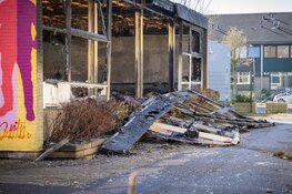 Grote brand in buurtcentrum in Haarlem