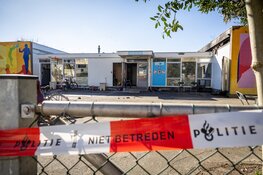 Grote brand in buurtcentrum in Haarlem