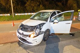 Automobilist in botsing met scooter op Meerweg in Bennebroek