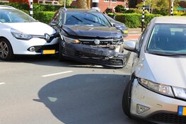 Veel schade bij ongeval op Heemsteedse Dreef