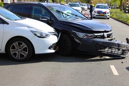 Veel schade bij ongeval op Heemsteedse Dreef