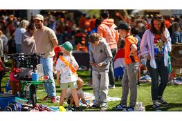 Zonovergoten Koningsdag in Haarlem