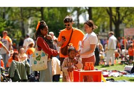 Zonovergoten Koningsdag in Haarlem