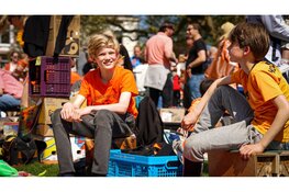 Zonovergoten Koningsdag in Haarlem