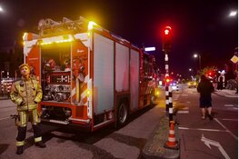 Brand bij Leger Des Heils op Zijlvest in Haarlem