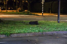 Auto richt ravage aan op Heemsteedse Dreef