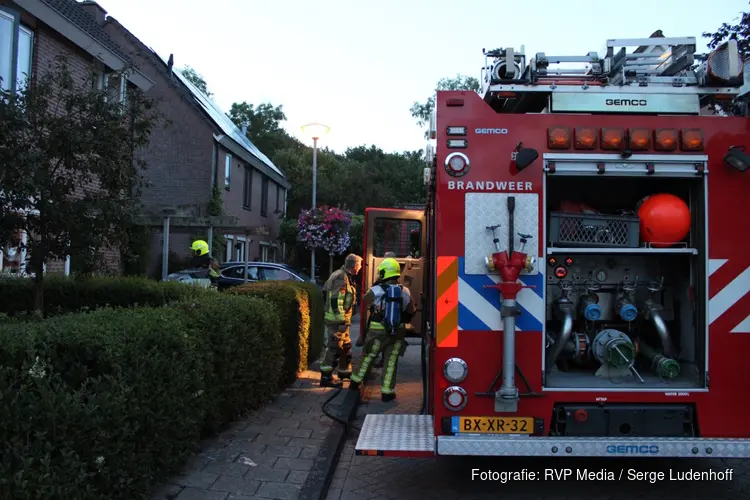 Accu vat vlam in woning Heemstede