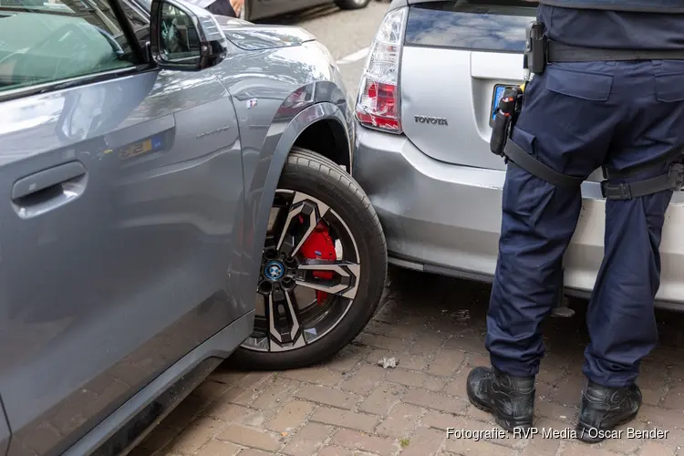 Veel schade bij ongeval in Haarlem