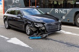 Veel schade bij ongeval in Haarlem