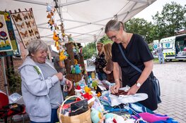 Vermakelijke open dag Vogelhospitaal en Egelopvang Jubilarissen zetten bloemetjes buiten