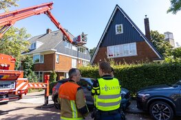 Brand op zolder in Heemstede