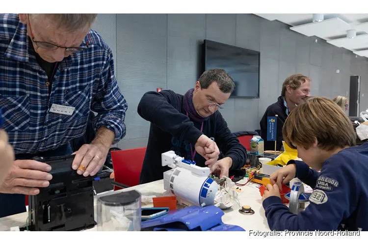 Pop-Up Repair Café in provinciehuis Noord-Holland 18 oktober