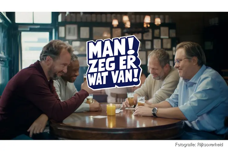 Landelijke campagne ‘Man, zeg er wat van!’ nu ook te zien in horeca in Haarlem
