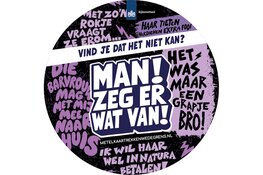Landelijke campagne ‘Man, zeg er wat van!’ nu ook te zien in horeca in Haarlem