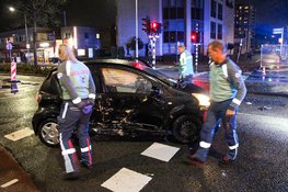 Flinke schade na ongeval op kruising in Haarlem