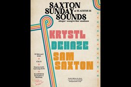 Krystl te gast bij Saxton Sunday Sounds op 22 februari