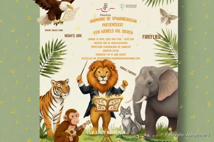 Harmonie de Spaarnebazuin presenteert: Een Wereld vol Dieren
