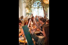 Rembrandt van Wine en Locael Centraal lanceren nieuw concept in Haarlem: Paint, Sip & Brunch