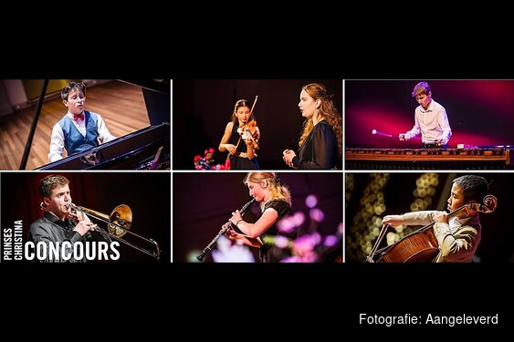 Drie toptalenten uit Noord-Holland in halve finale Prinses Christina Concours