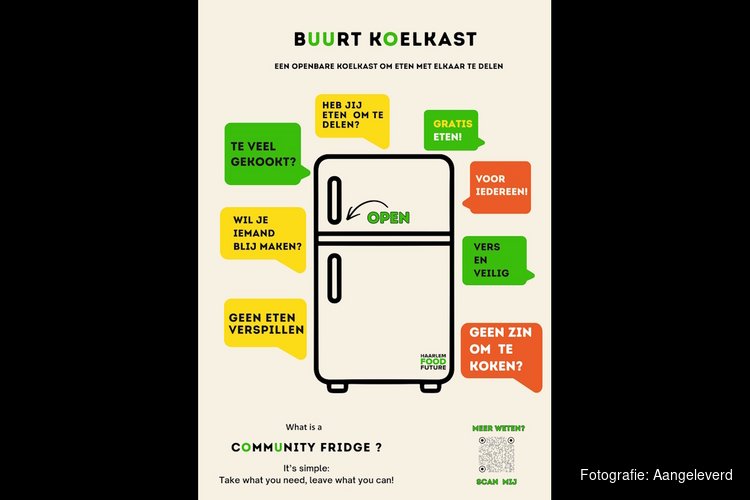 Lancering Buurt Koelkast op Springer Festival