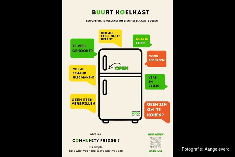 Lancering Buurt Koelkast op Springer Festival