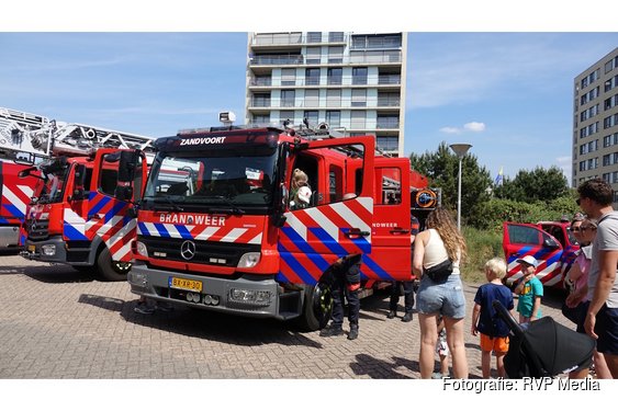 Open dag brandweer Zandvoort groot succes