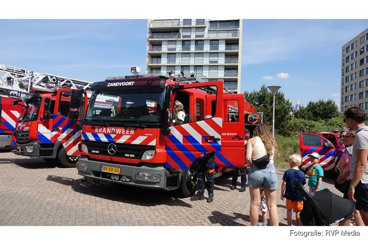 Open dag brandweer Zandvoort groot succes