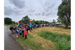 Feest in Spaarndam met de Avond4daagse en jubileum Don Bosco
