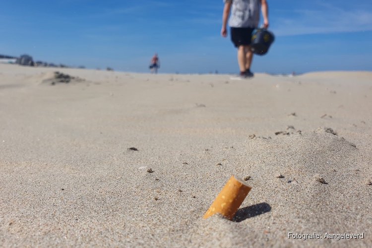 Juttersgeluk maakt vervuiling op het strand van Zandvoort zichtbaar