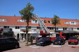 Grote brand bij Plus supermarkt in Heemstede