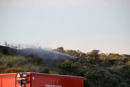 Camping deels ontruimd vanwege duinbrand bij Overveen
