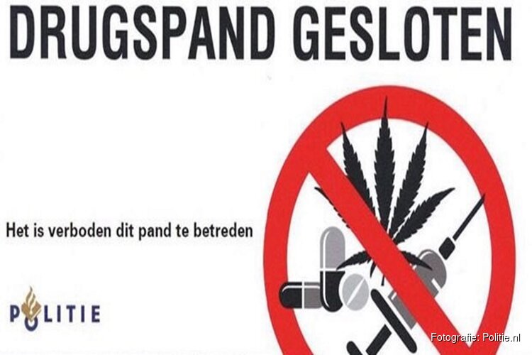 Burgemeester sluit woning aan Clothildestraat na vondst van drugs