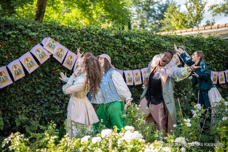 Haarlems stadspaleis Huis Hodshon opent van 20 t/m 23 augustus haar deuren voor cultureel festival Hendricks Karavaan