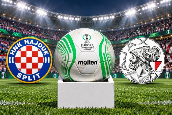 Slordig Ajax opent Conference League met nederlaag in Split