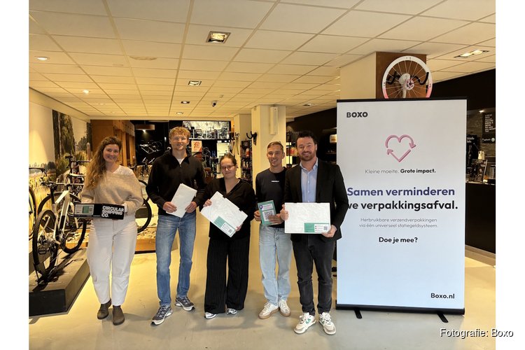 Inleverpunten voor herbruikbare verzendverpakkingen officieel geopend in Haarlem in samenwerking met Gemeente Haarlem