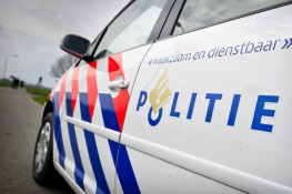 Bestelbus in brand